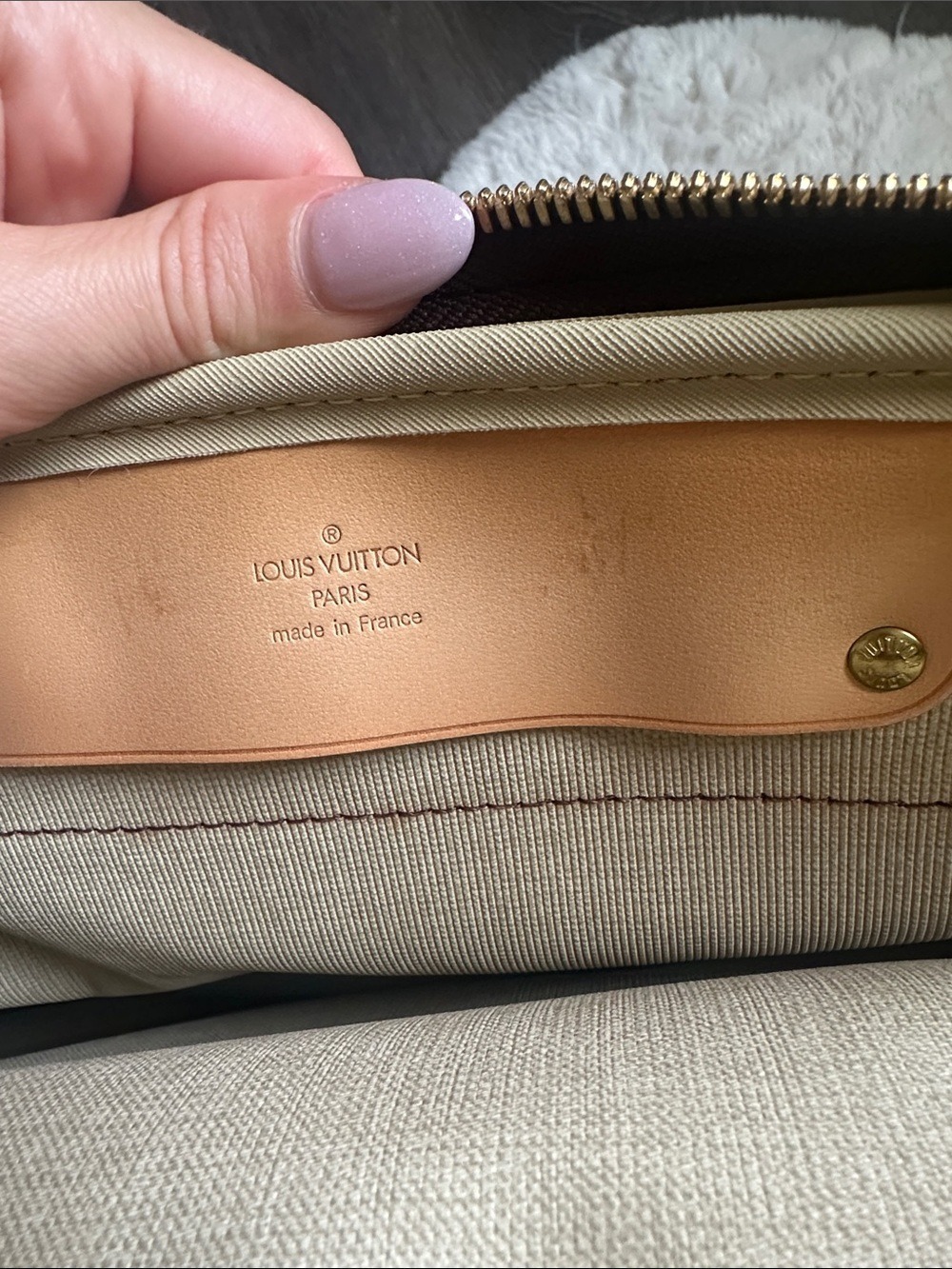 Louis Vuitton Alize Monogram Canvas Travel Bag - Picture 11 of 16